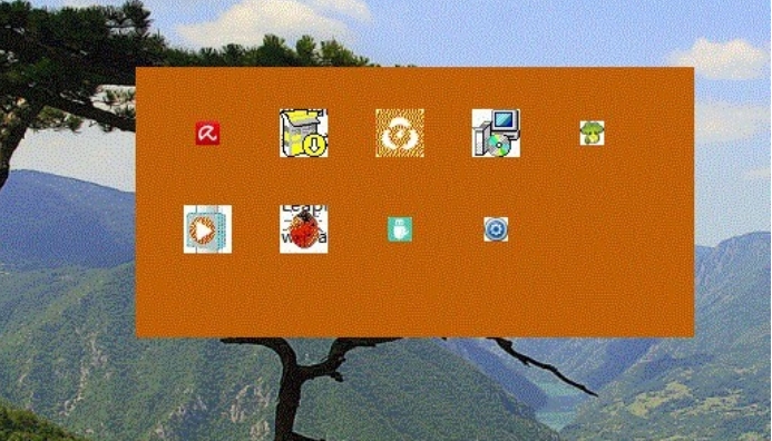 Screenshot of Liberate Desktop (desktop shortcut launch tool)