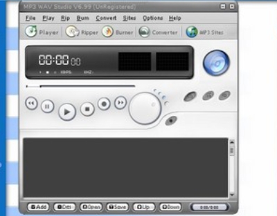 MP3 WAV Studio screenshot