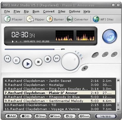 MP3 WAV Studio screenshot