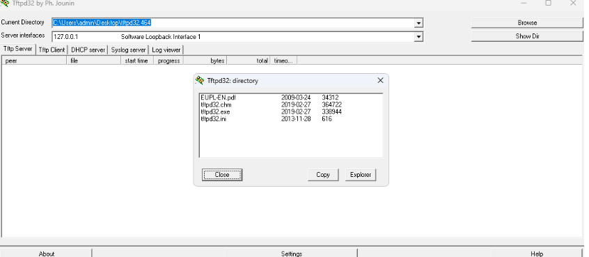 Tftpd32,Tftpd32 download Tftpd32 screenshot
