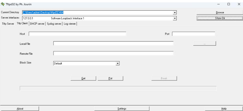 Tftpd32,Tftpd32 download Tftpd32 screenshot