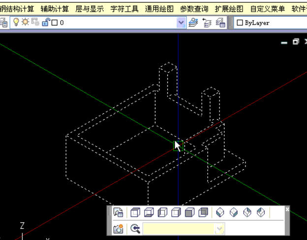 Screenshot of MSteel Structure Toolbox