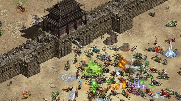 Screenshot of legendary world