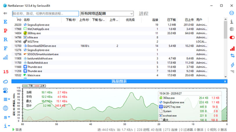 NetBalancerDownload Screenshot of NetBalancer