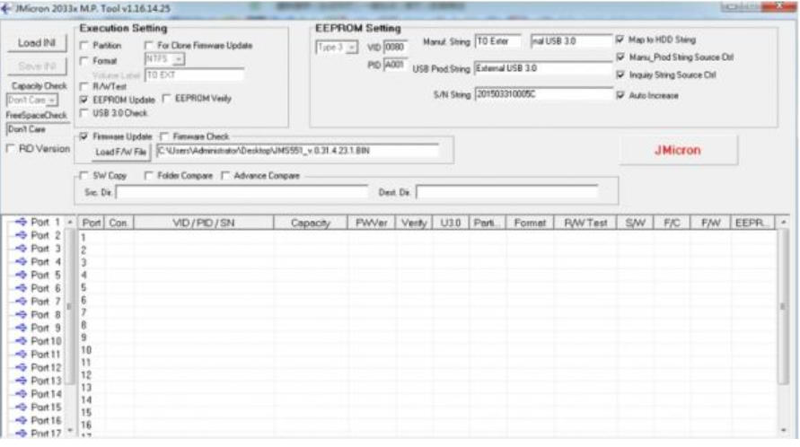 Screenshot of Orric hard drive box driver