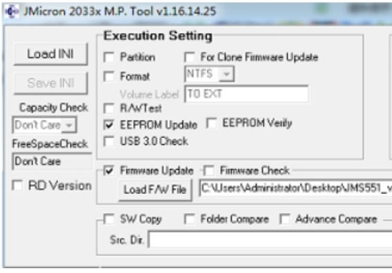 Screenshot of Orric hard drive box driver