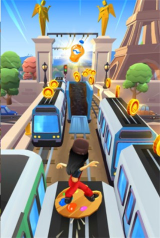 Subway surfer screenshots