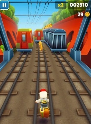 Subway surfer screenshots