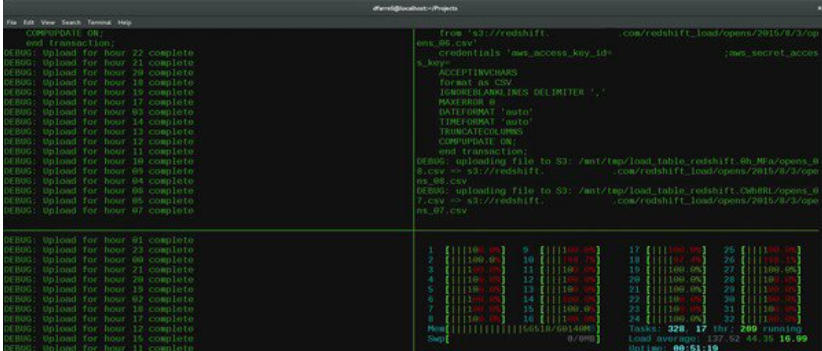 tmux download tmux screenshot