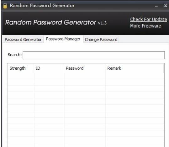 Random Password Generator screenshot