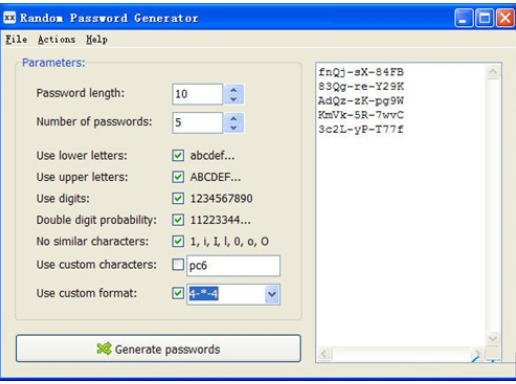 Random Password Generator (RandPass), Random Password Generator (RandPass) Download