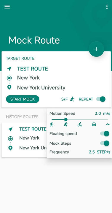 Fake Location screenshot