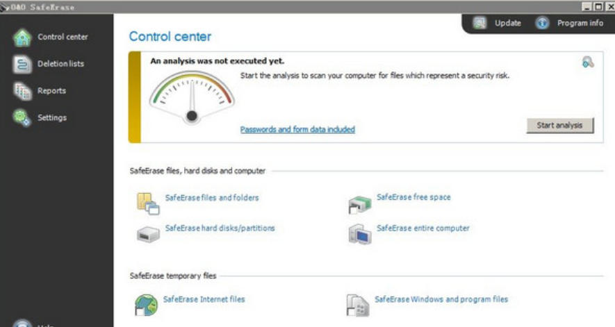 Screenshot of Disk Cleanup Tool
