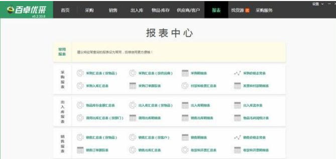 Baizhuo Youcai procurement management software download