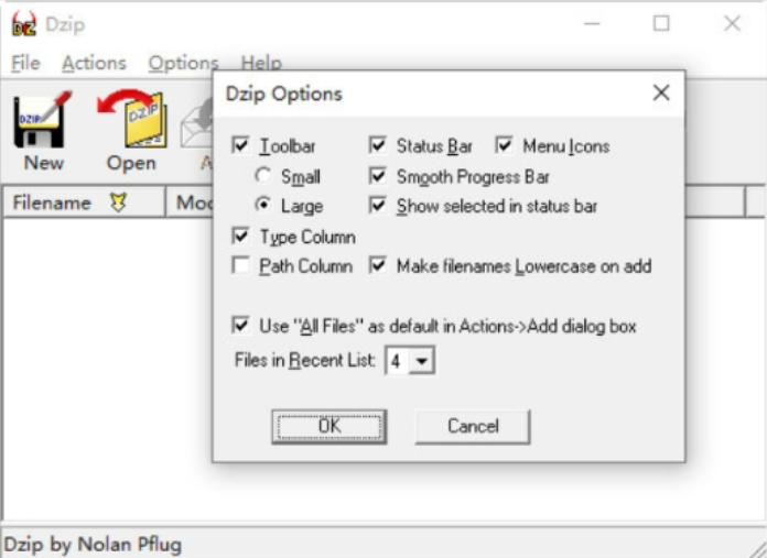 Dzip download dzip screenshot