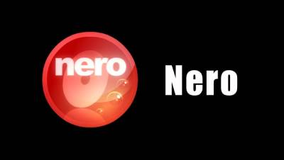 Nero burning software