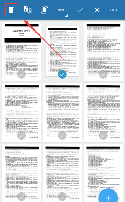 How to delete one of the pages 744.png in pdf