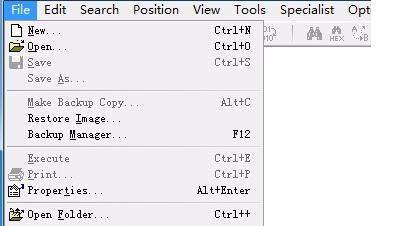 Tutorial on how to merge and split files using WinHex