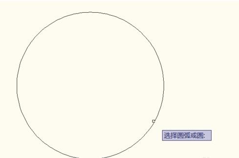 How to mark the radius and diameter of a circle in CAD 2010 for electrical engineers