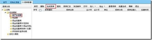 UFIDA software T+ T-UFO generates financial statements