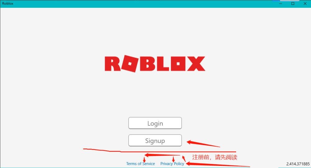 How to register in roblox