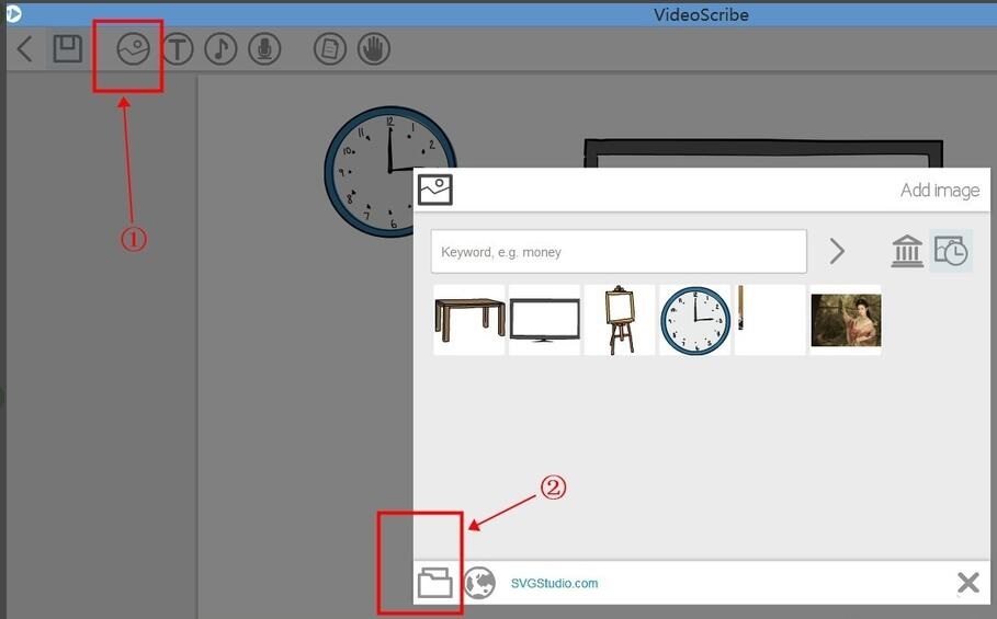 How to input Chinese characters in VideoScribe