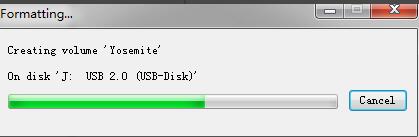 Make a Mac installation USB disk under Win7, and make a Mac startup disk under Windows