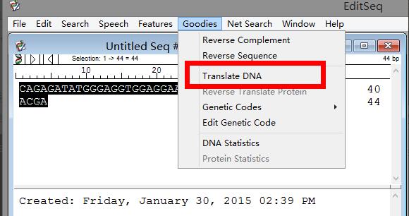 How to quickly calculate the GC content of a DNA sequence