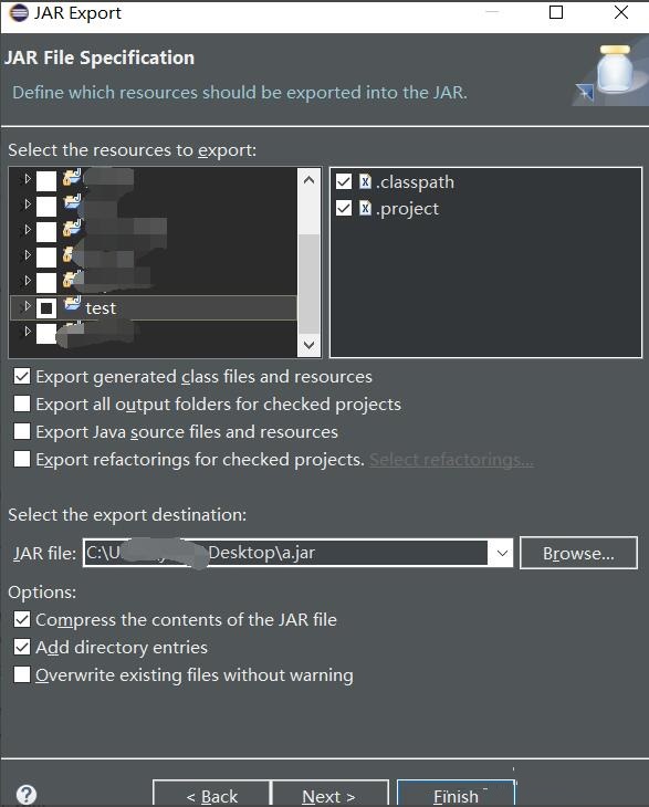 Use exe4j to package java project into exe file