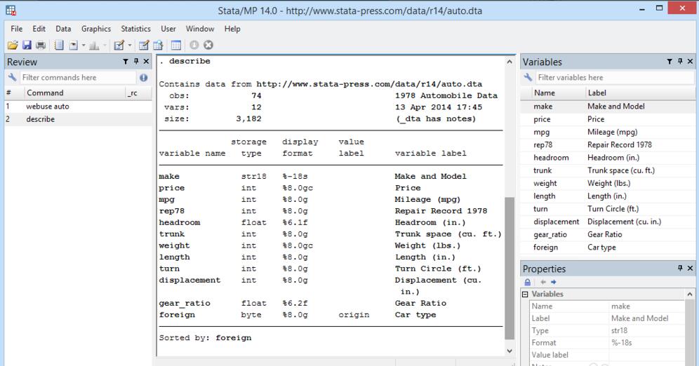 How to implement LM test in stata