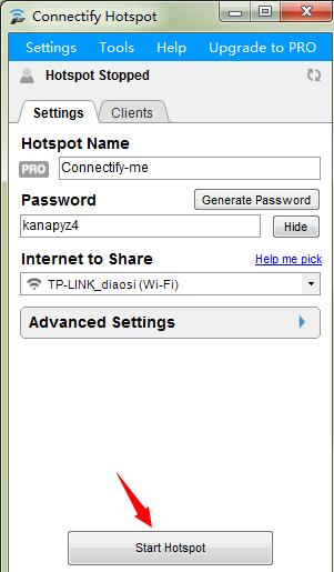 How to set up connectify