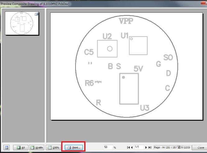 How to print drawings with AltiumAD16