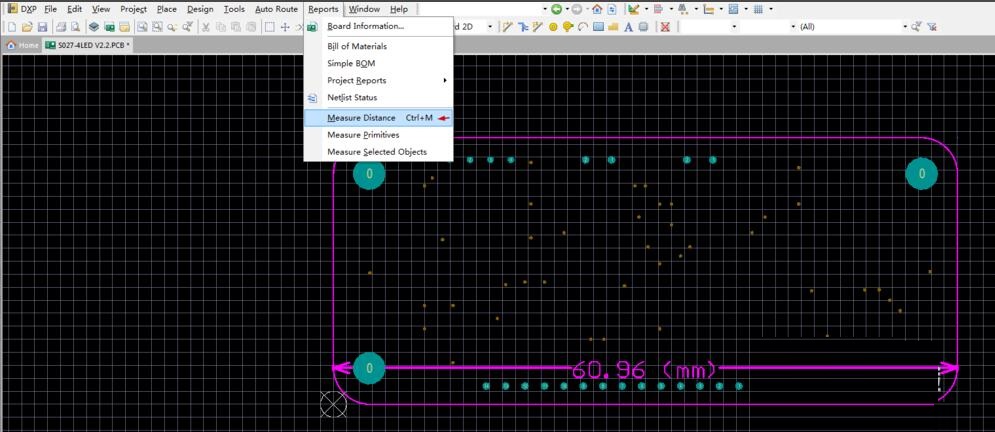 How to set the file origin and measurement in AltiumAD16