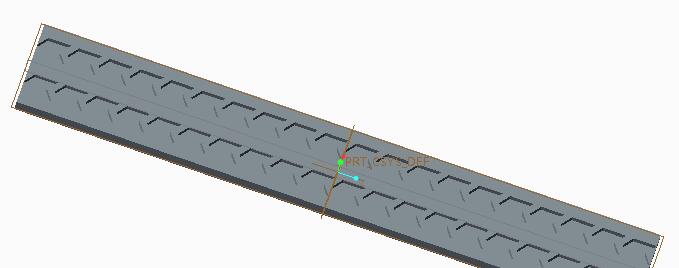 Use Creo3.0 to create tire model