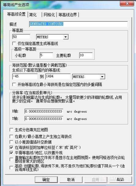 Global Mapper tutorial to generate contours