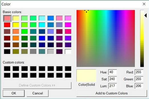Global Mapper adjusts background color