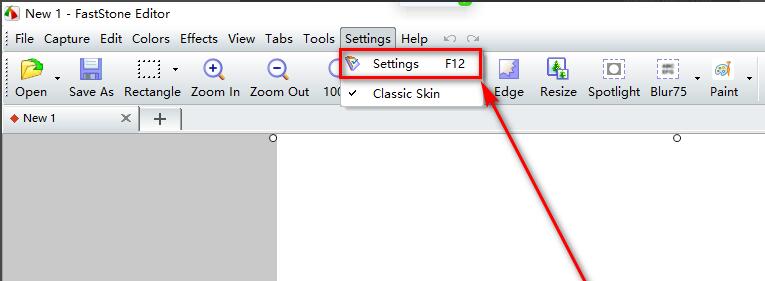 How to set shortcut keys for FastStone Capture screenshot software