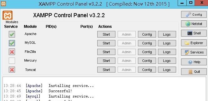 Use xampp to build a personal website