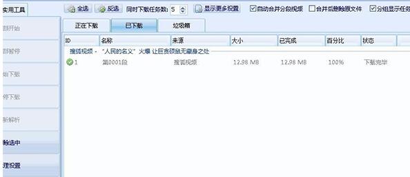 Shuo Mo FLV video downloader screenshots