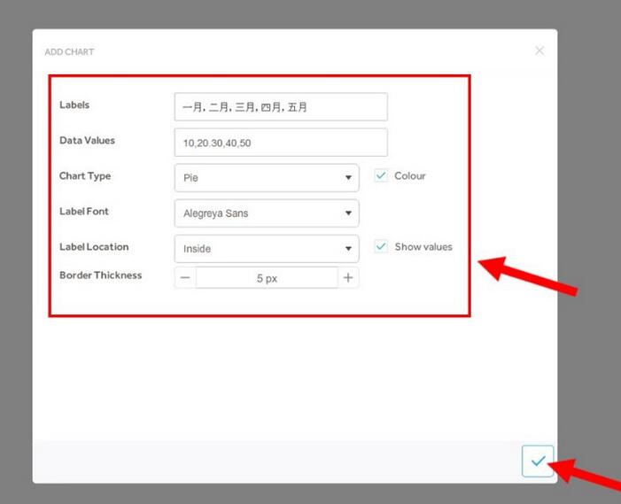 How to insert charts in VideoScribe