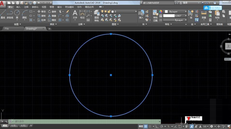 How to display line width in AutoCAD2019