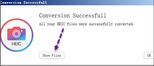 Use iMazing to convert heic image files to png