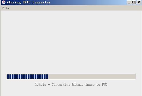 Use iMazing to convert heic image files to png