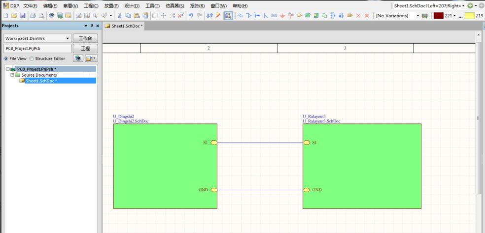 AD14 sub-schematic generation