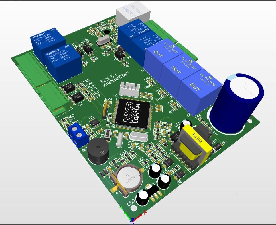 How to use AD20 to draw 3D renderings of PCB (circuit board)