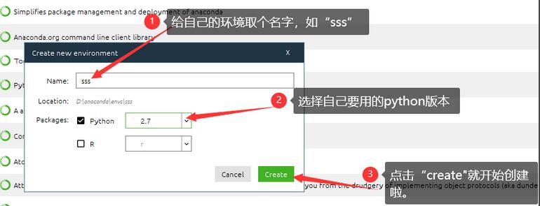 How to create a virtual environment with anaconda