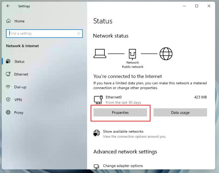 How to check IP address in Windows 11?