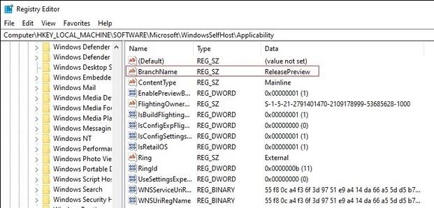 Modify the registry to install Win11 system