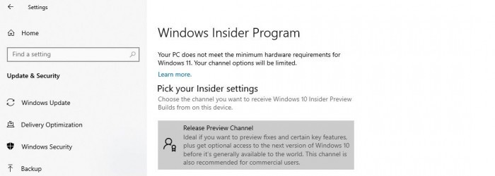 Let ineligible devices upgrade to Windows 11