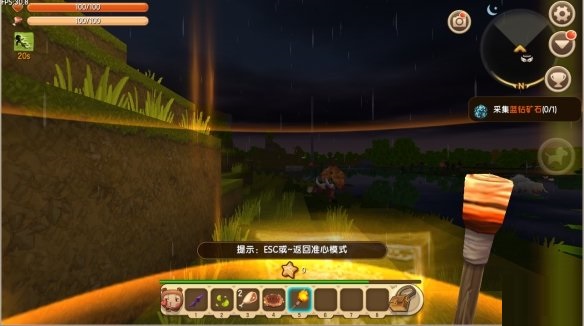 How to resurrect after death in the mini world? How to obtain stars by killing savages?